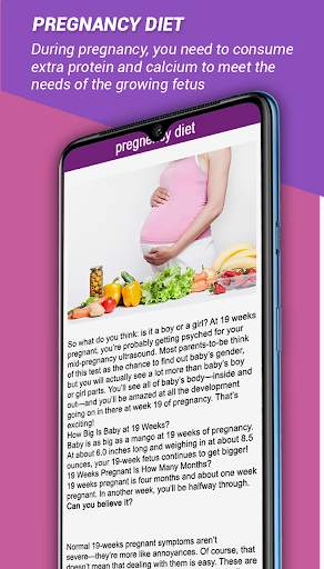 Pregnancy care week by week screenshot 4