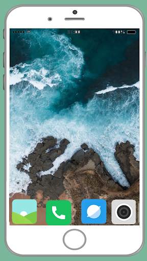 Ocean Waves Wallpaper Full HD screenshot 9