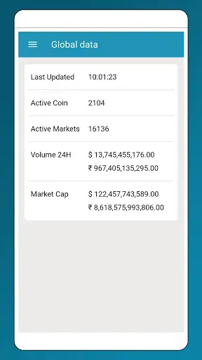 Live CryptoCurrency Rate - Track your coin screenshot 4