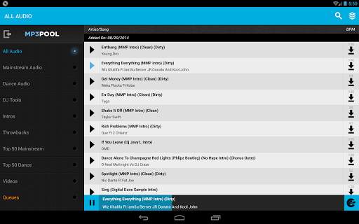 MyMP3Pool screenshot 4