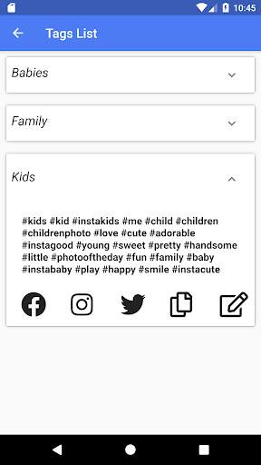 Hashtags For Instagram screenshot 2