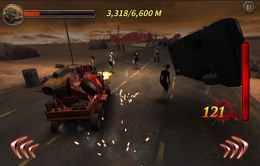 Zombie Gun Truck Avengers screenshot 3