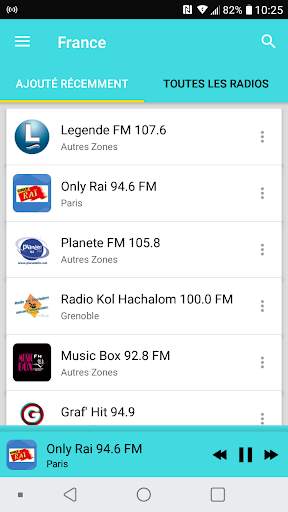 Radio France - direct radios screenshot 1