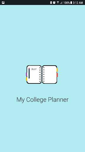 My College Planner App screenshot 1