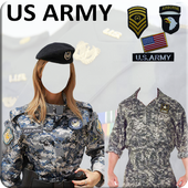US Commando Suit Photo Montage:army Uniform Editor icon