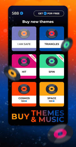Spinny Ball - Hyper casual rhythm spin music game screenshot 2