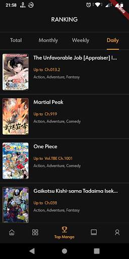 Otaku Zone - Manga, Comics, Webtoons Update Daily screenshot 6