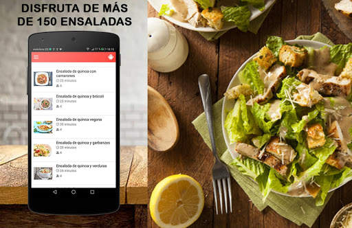 Recetas de ensaladas saludables dieta de adelgazar screenshot 9