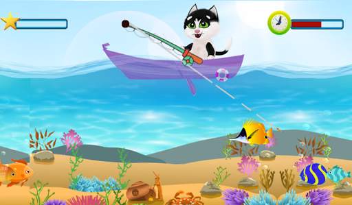 Funny Fisher - Kids Fishing screenshot 2