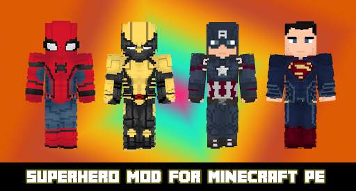 Superheroes Mod for Minecraft screenshot 1
