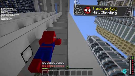 SpiderMan Mod for Minecraft screenshot 2