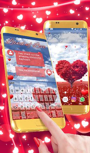 Land of Love Wallpaper Theme screenshot 1