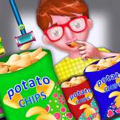 Potato Chips Factory for Kids-Kids Factory Game logo