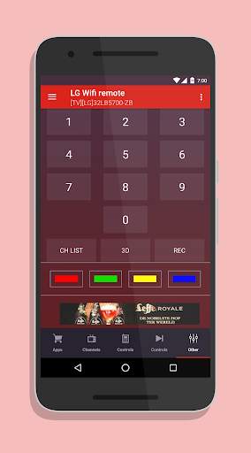 Smart TV Remote for LG SmartTV screenshot 6