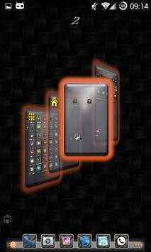 TSF Shell Theme Carbon HD 4 تصوير الشاشة