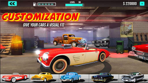 VR Car Race -Real Classic Auto Traffic Race screenshot 4