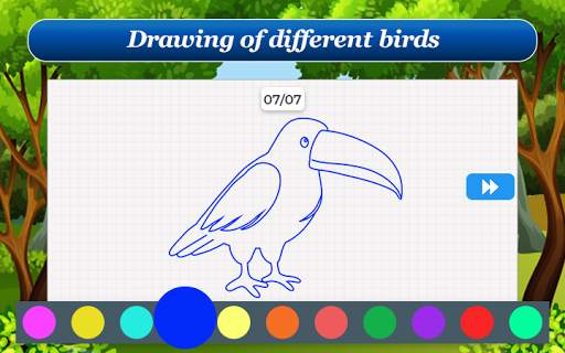 How to Draw Birds Step by Step स्क्रीनशॉट 7