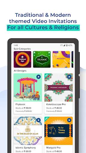 Video Invitation Maker App screenshot 3
