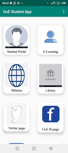 UoE Student App screenshot 1