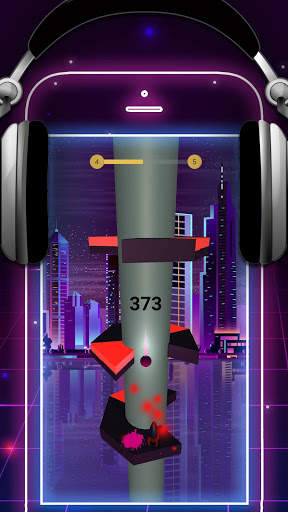 Helix Stack Rise Jump Jump 6 تصوير الشاشة