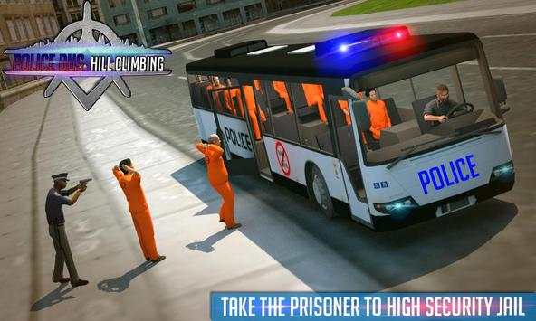 Offroad Police Bus Hill Driver screenshot 2