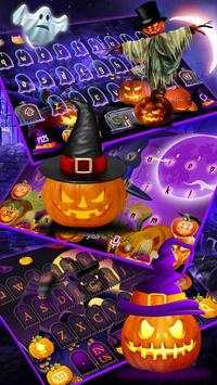 Pumpkin Halloween Keyboard Theme screenshot 3
