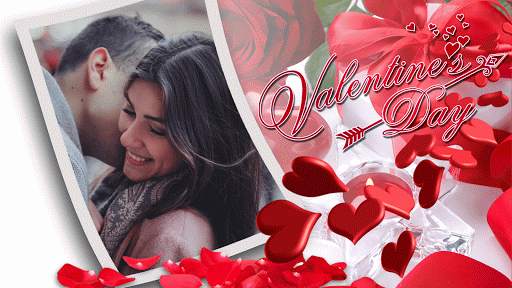 Valentine GIF Photo Frame screenshot 1