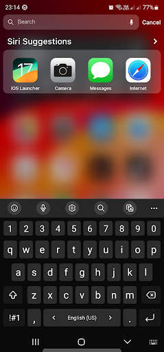 Launcher iOS 17 screenshot 4