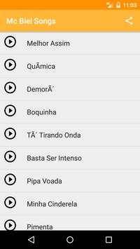 Mc Biel Fotos Musica screenshot 2