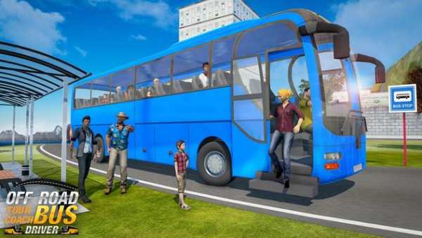 Offroad Coach Bus Simulator 2018: Bus Transport screenshot 11