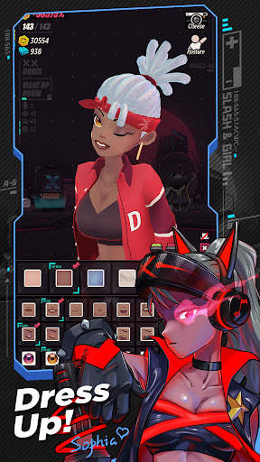 Slash & Girl - Endless Run screenshot 2