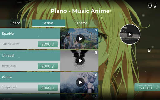 Piano Tile - The Music Anime screenshot 6