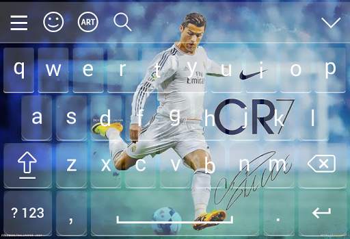 Keyboard For Cristiano Ronaldo screenshot 5