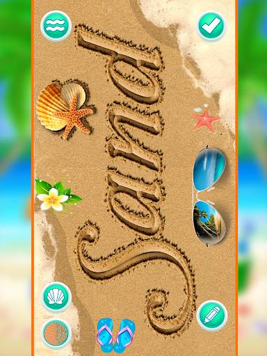 Disegno di sabbia Gioco d'arte con la sabbia screenshot 2