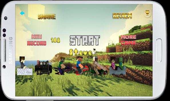 hill climb racing minecraft screenshot 1