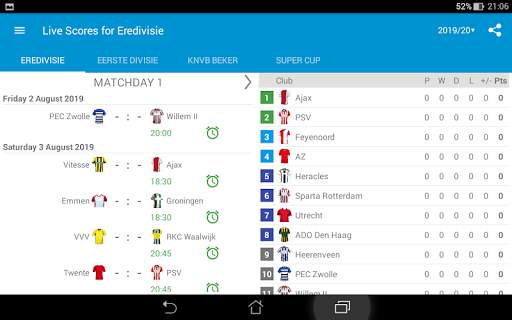 Live Scores for Eredivisie screenshot 11