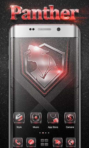 Panther Go Launcher Theme screenshot 1