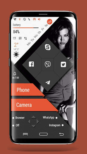 Тема Rhombus для Total Launcher screenshot 7
