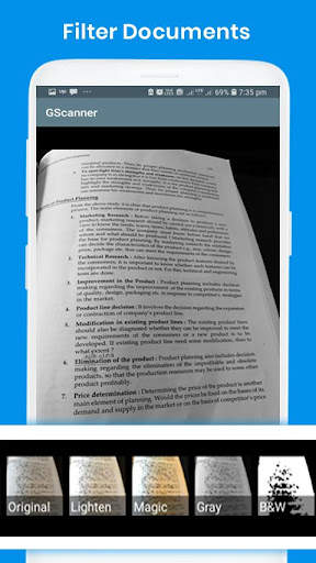 GScanner -Camera Scanner PDF C screenshot 3