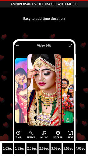 Anniversary Video Maker with Music screenshot 5