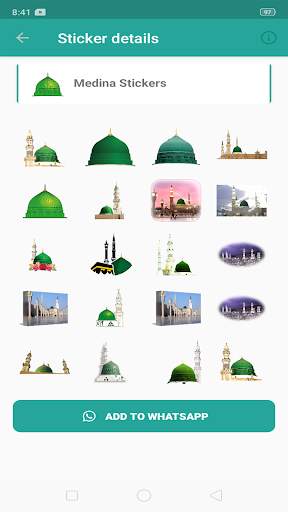 Mecca Sticker For Whatsapp - Madina WAStickerApps скриншот 3