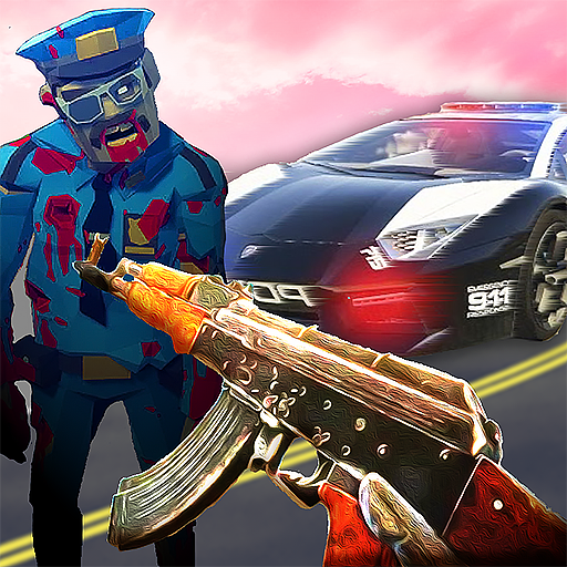 Police Zombie Hunter : Drive and Shoot to Survive icon