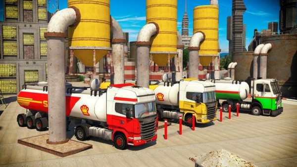 Oil Tanker Truck Driving 2018 screenshot 2