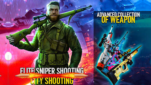 Elite Sniper Shooter City 3D screenshot 4