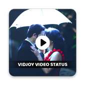 VidJoy Video Status - 30 Secs Video & Status Saver logo