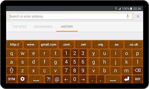Wood Keyboard स्क्रीनशॉट 5