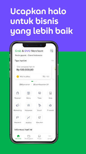 GrabMerchant (Grab & OVO) screenshot 1
