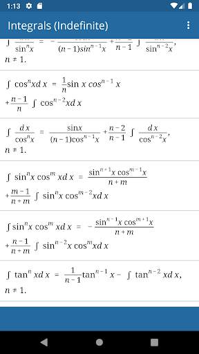 Math Formulas скриншот 4