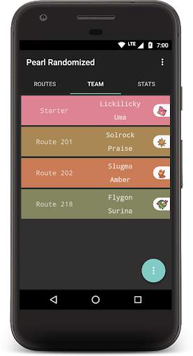 Route Chart - Nuzlocke Tracker - Free screenshot 3