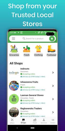 DownTown - Local shopping app screenshot 7